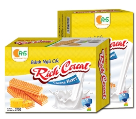 Bánh ngũ cốc Rich Cereal - Công Ty TNHH Bánh Kẹo Phúc Nam Sang